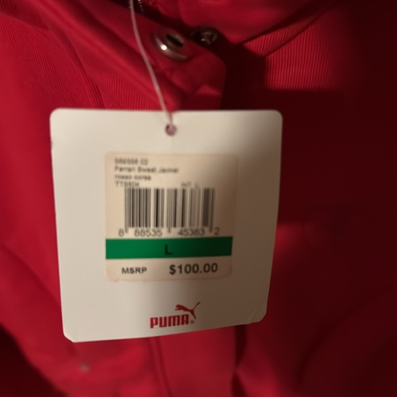 NWT Ferrari Sweat Jacket. - Picture 5 of 6